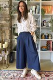 Billie Skirt Culotte Jean Denim
